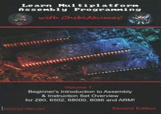 (PDF BOOK) Learn Multiplatform Assembly Programming with ChibiAkumas! android