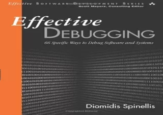 pdf effective debugging 66 specific ways to debug