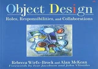 download Object Design: Roles, Responsibilities, and Collaborations full