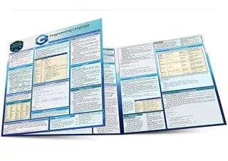 download C   Programming Language: a QuickStudy Laminated Reference (Quickstudy