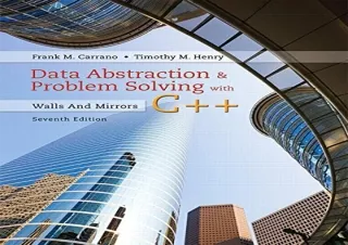 PDF Data Abstraction & Problem Solving with C  : Walls and Mirrors android