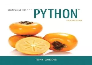 download Starting Out with Python ipad