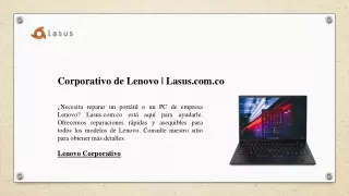 Corporativo de Lenovo | Lasus.com.co