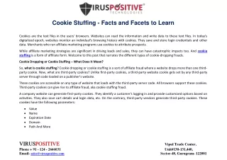 cookie stuffing facts and facets to learn