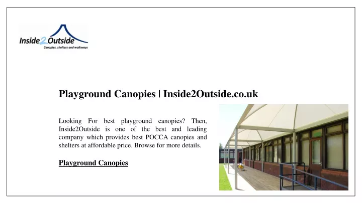 playground canopies inside2outside co uk