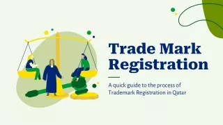 Process of trademark registration Qatar : A Quick guide