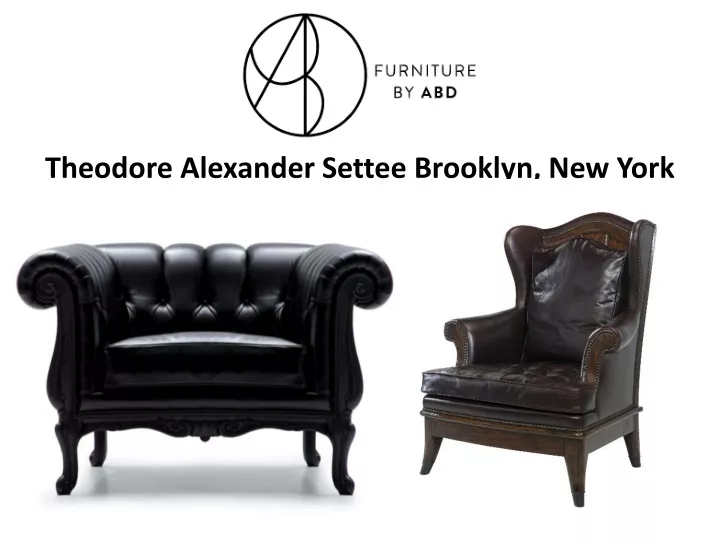 theodore alexander settee brooklyn new york