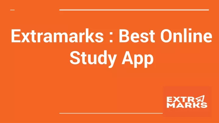 extramarks best online study app