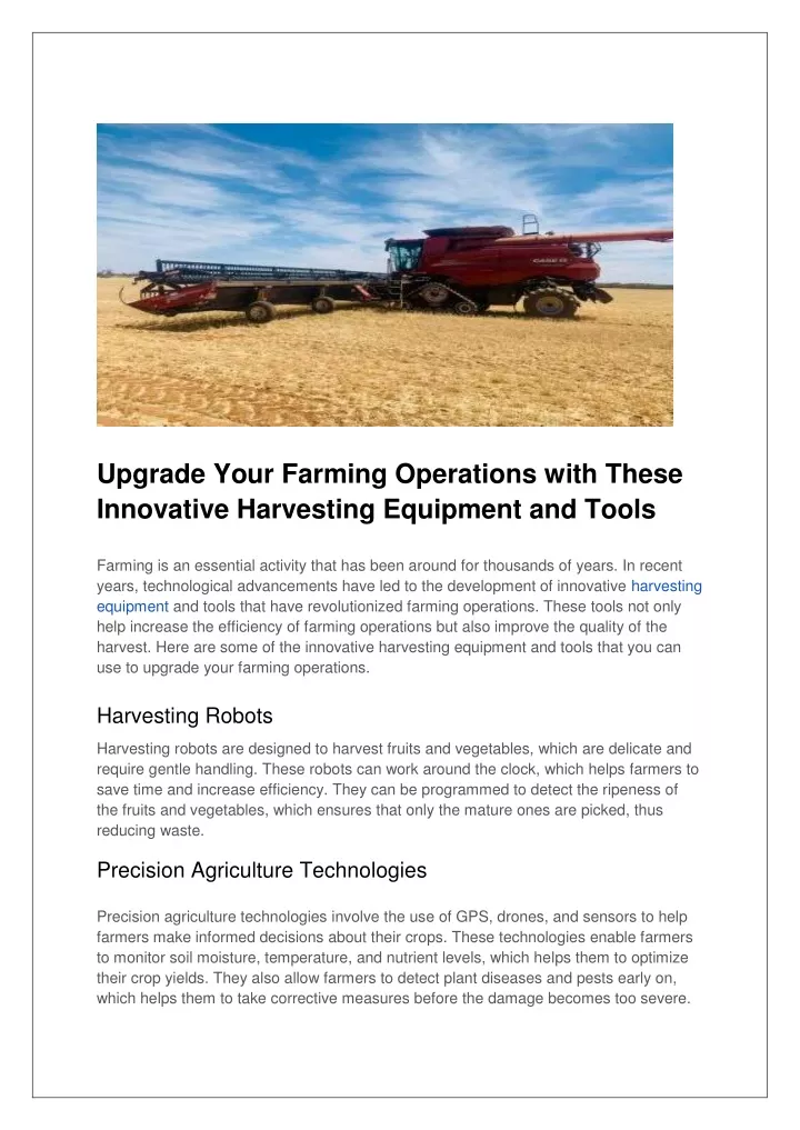 upgrade your farming operations with these