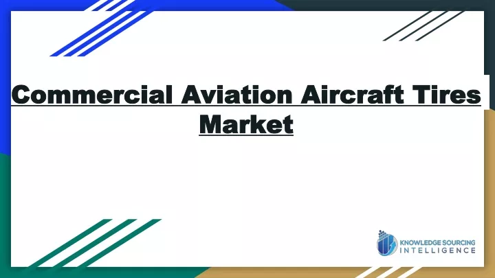 commercial aviation aircraft tires market