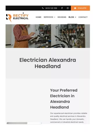 Electrician Alexandra Headland