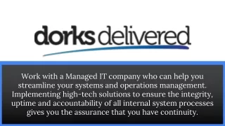 work with a managed it company who can help