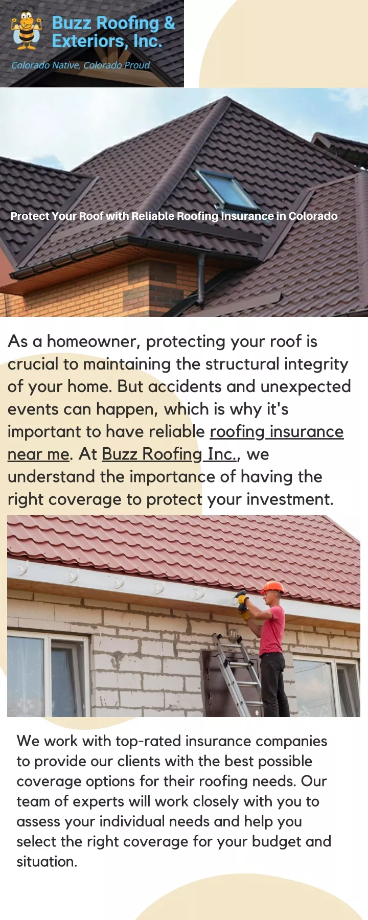 protect your roof with reliable roofing insurance