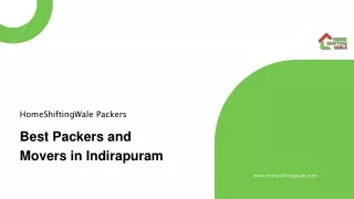 Best Packers and Movers in Indirapuram | HomeshiftingWale