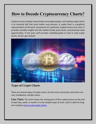 How to Decode Cryptocurrency Charts?
