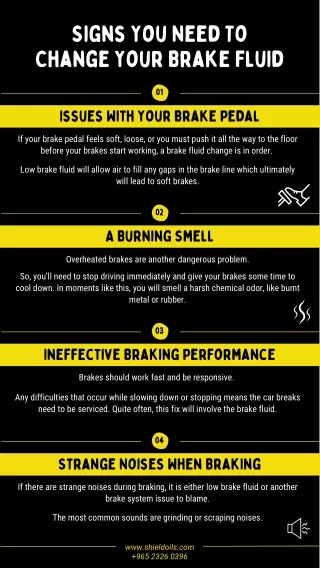 Signs You Need To Change Your Brake Fluid