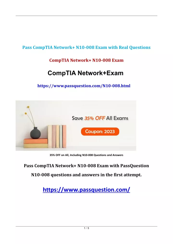 pass comptia network n10 008 exam with real