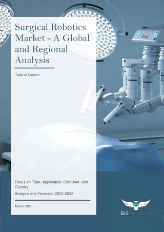 Surgical Robotics Market insights, key Players, Growth and demand Forecast 2032