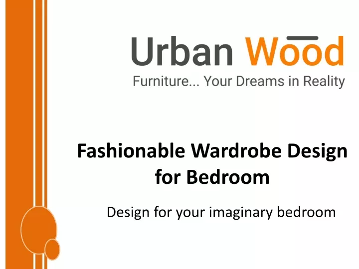 fashionable wardrobe design for bedroom