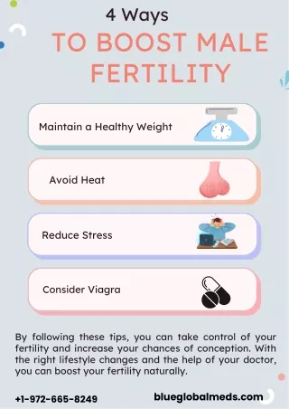 4 Ways to Boost Male Fertility
