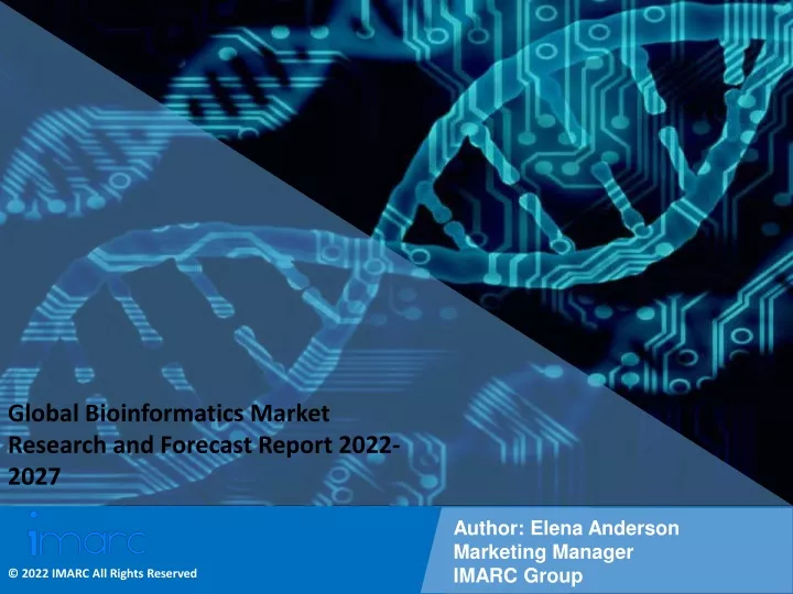 global bioinformatics market research