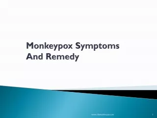 Monkeypox Symptoms And Remedy