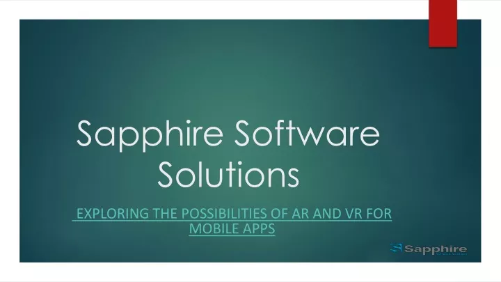 sapphire software solutions