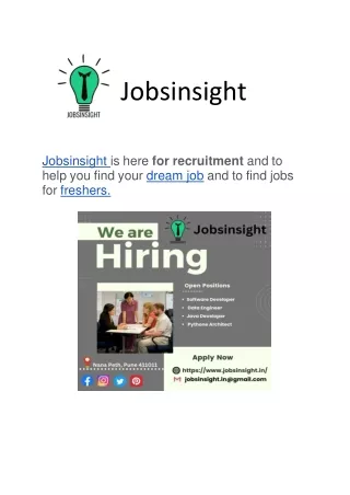 Jobsinsight