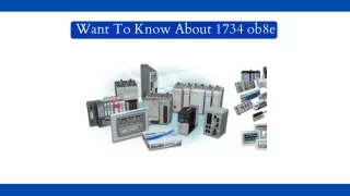 Want To Know About 1734 ob8e | Marci Network Hardware