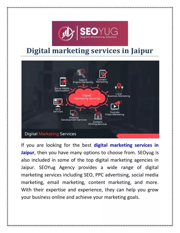 digital marketing services in jaipur