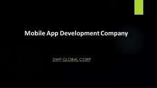 The Mobile App Development Company In US | Software Solutions