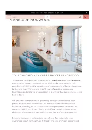 Manicure Norwood