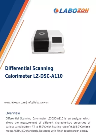 Differential-Scanning-Calorimeter