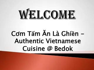 welcome