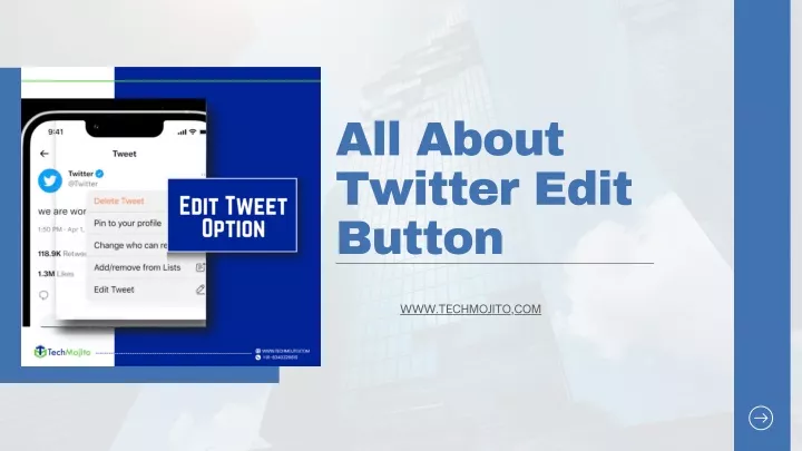 all about twitter edit button