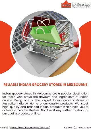 Reliable Indian Grocery Stores in Melbourne