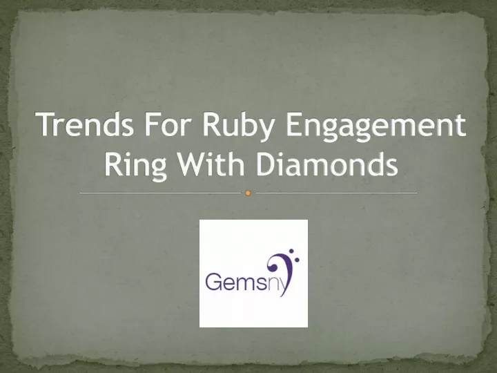 trends for ruby engagement ring with diamonds