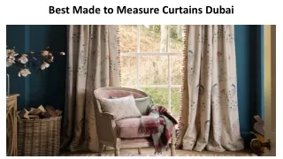 Made to Measure Curtains  curtain-dubai.ae