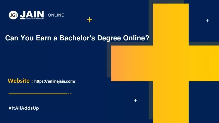 can you earn a bachelor s degree online