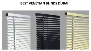 VENETIAN BLINDS  curtainandblindsdubai