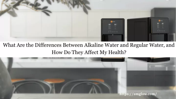 what are the differences between alkaline water and regular water and how do they affect my health