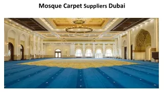 Mosque Carpet Suppliers -risalacarpets