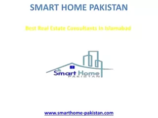 BEST REAL ESTATE CONSULTANT IN ISLAMABAD