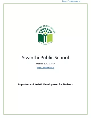 https sivant https sivanthi ac in
