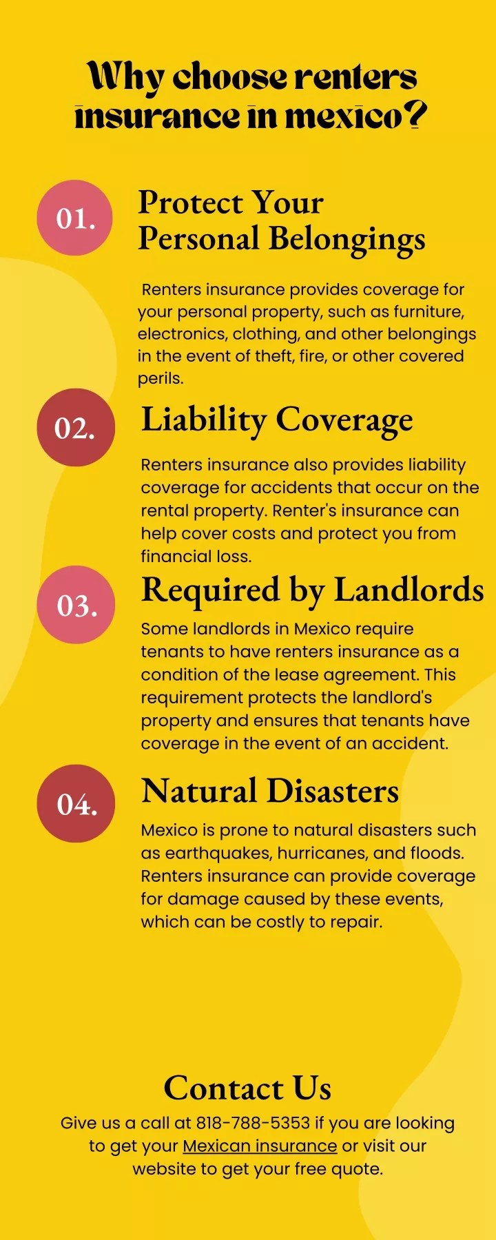 why choose renters insurance in mexico