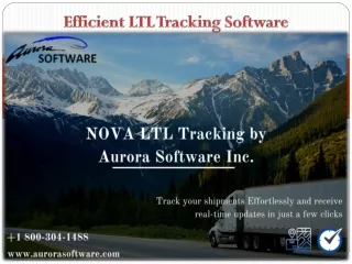 efficient ltl tracking software