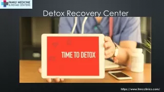 detox recovery c enter
