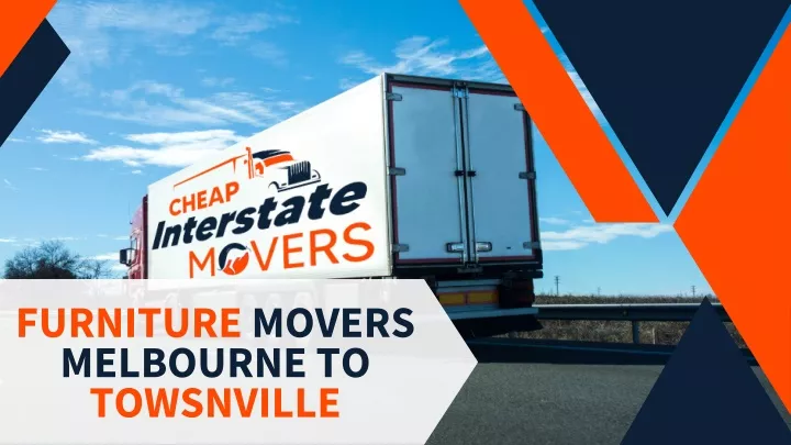 furniture movers melbourne to towsnville