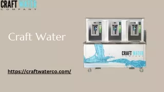 Water Dispenser Rental Services | Craftwaterco.com
