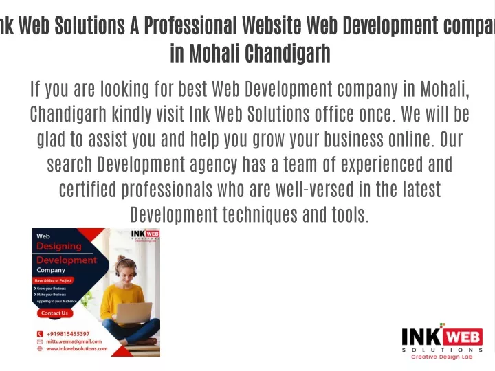 nk web solutions a professional website